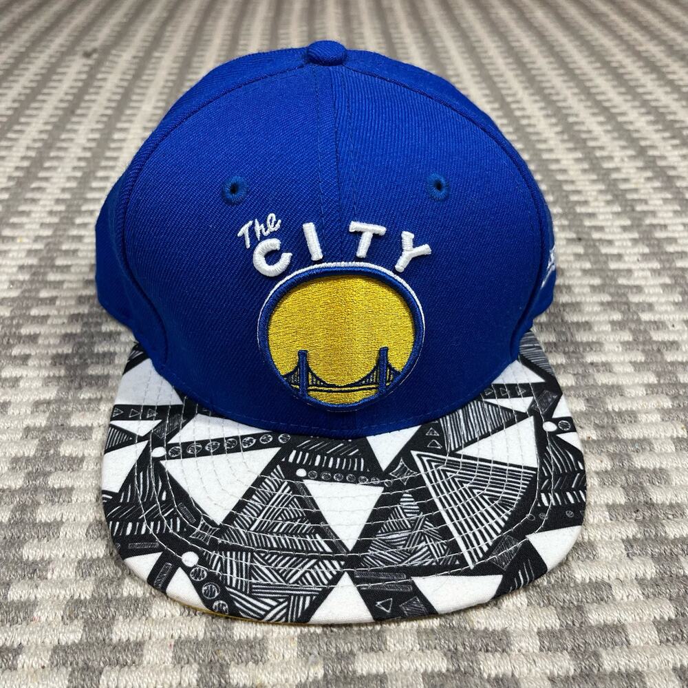 NBA Golden State Warriors The City Hat Snapback Cap Blue New Era 9FIFTY HWC